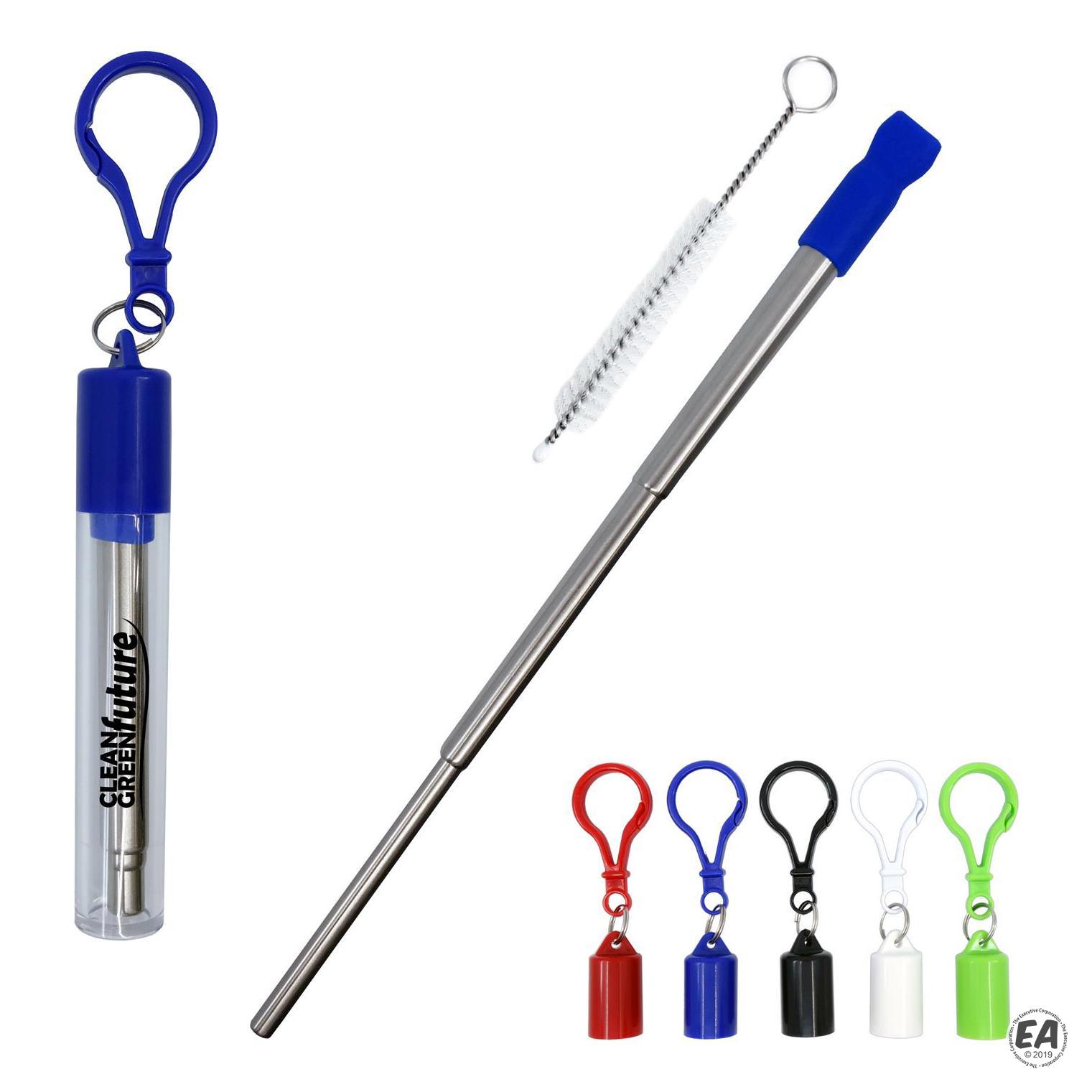 Branded Telescope Straw | Customized Retractable Straws | Promotional ...