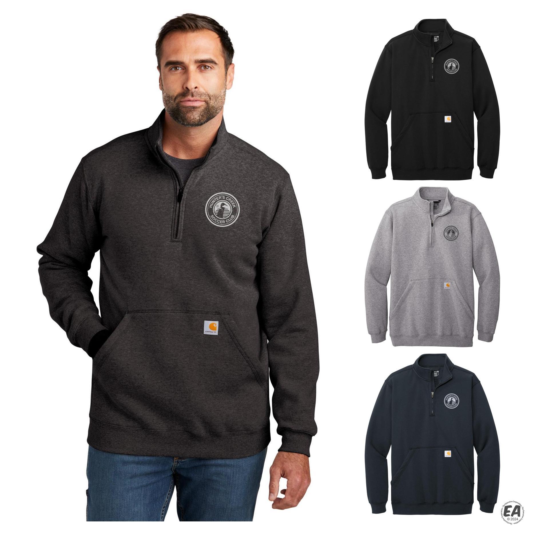Carhartt CT105294 Quarter-Zip Pullover with Custom Embroidery
