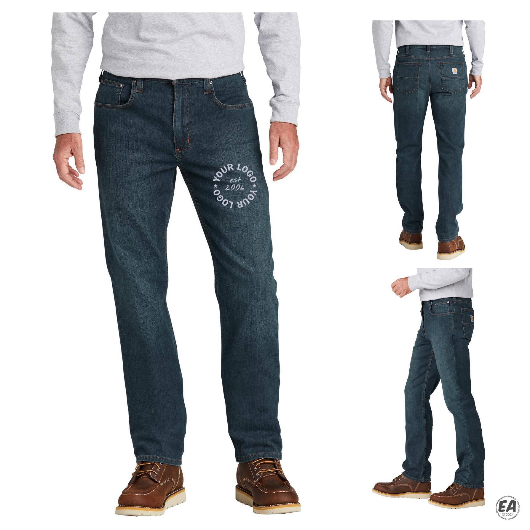 Promotional Carhartt CT102804 Rugged Flex 5-Pocket Jean | Custom Work ...