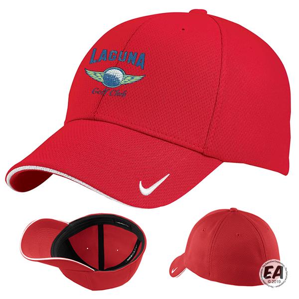 Nike 333115 Dri-FIt Mesh Swoosh Flex Sandwich Cap 