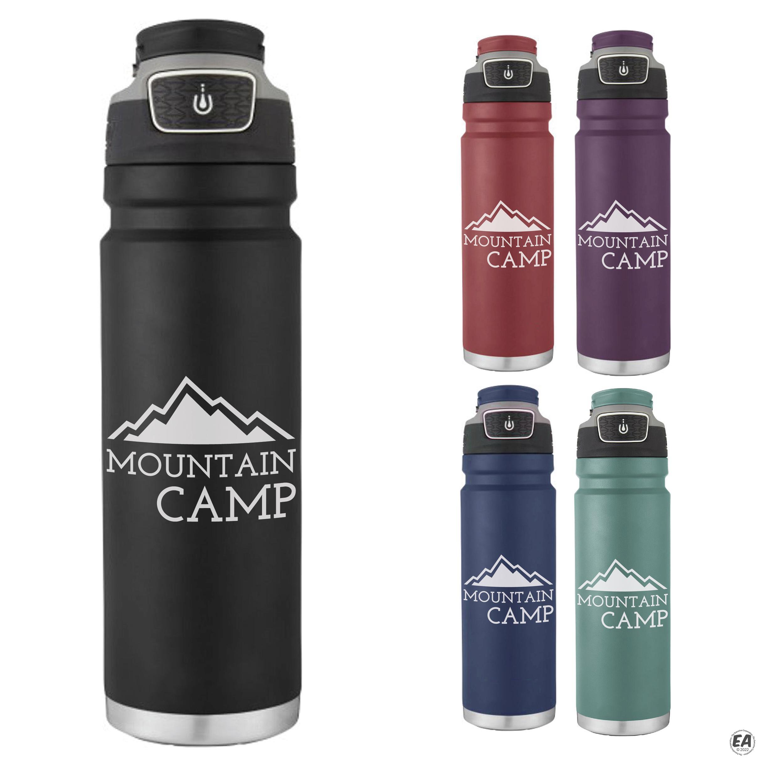 Custom Printed Coleman 24 oz. Freeflow Stainless Steel Hydration Bottle - Qty: 12