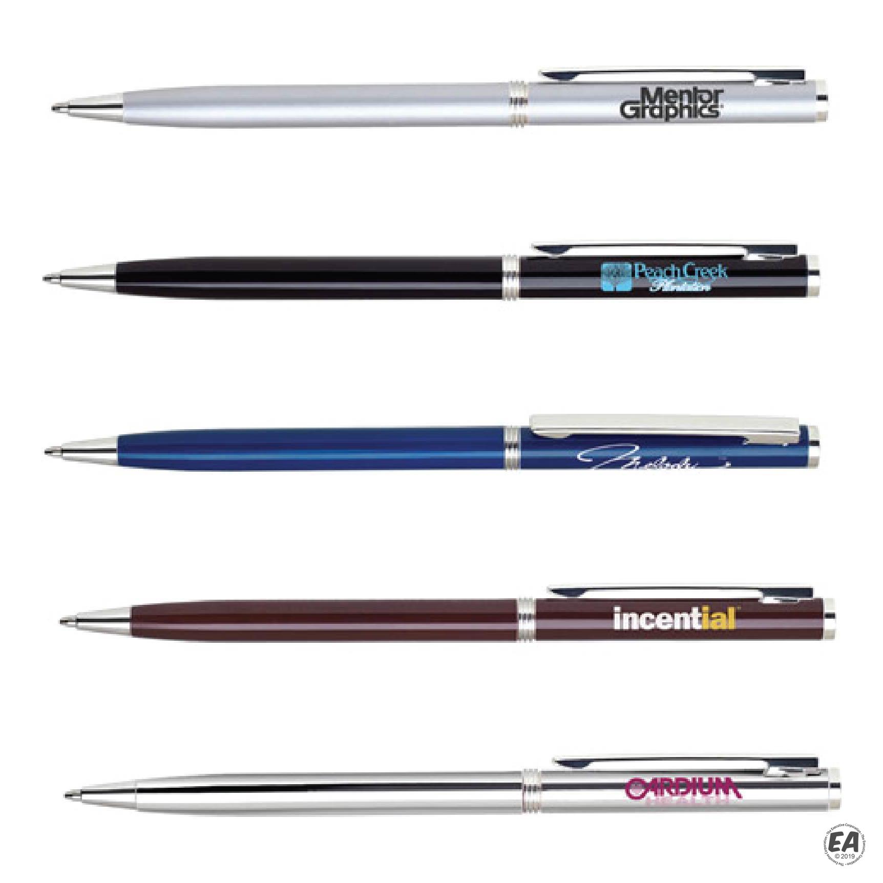 Slim Executive Metal Pen with Stylus