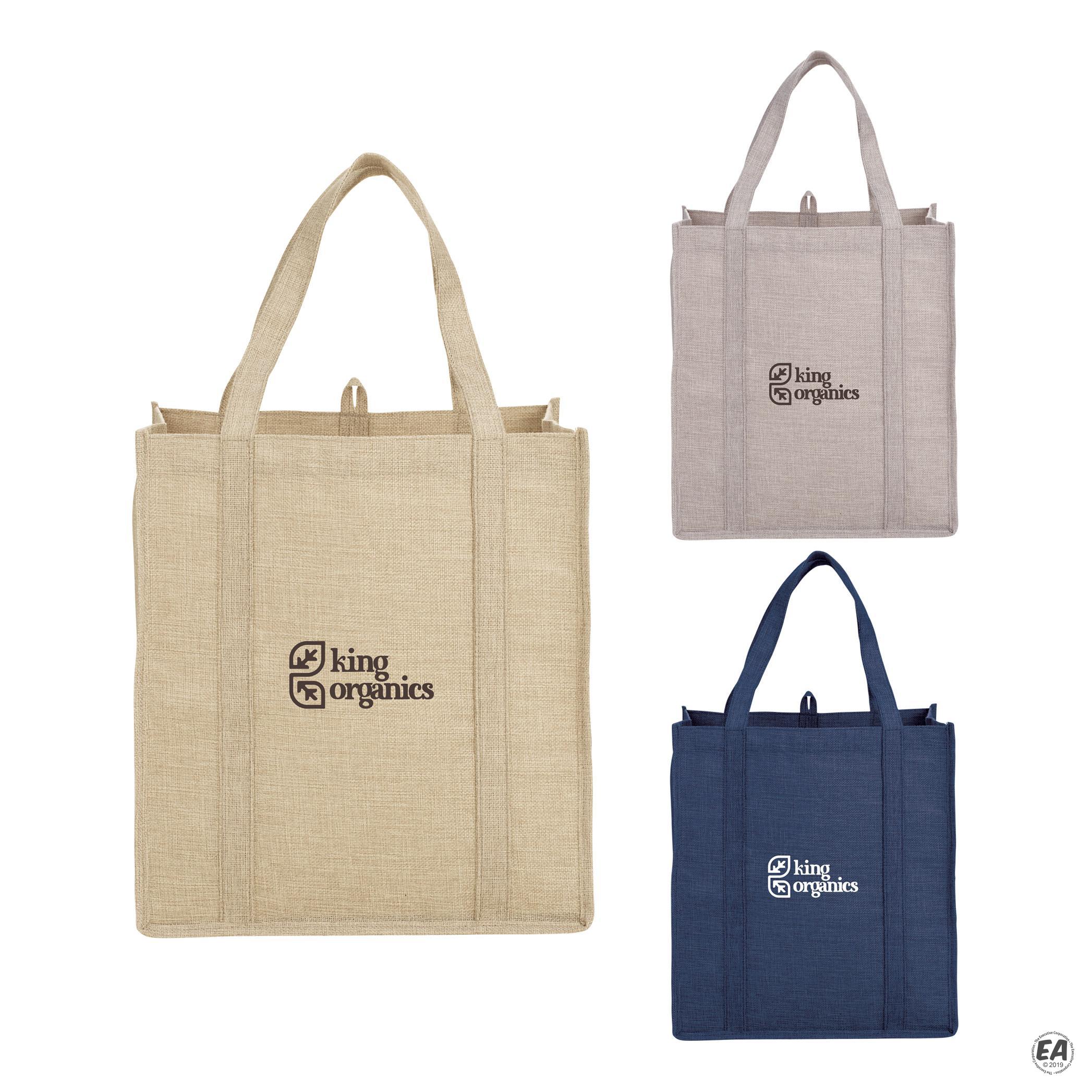 Custom Kai Grocery Tote Bag | Promotional Polypropylene Tote Bags ...