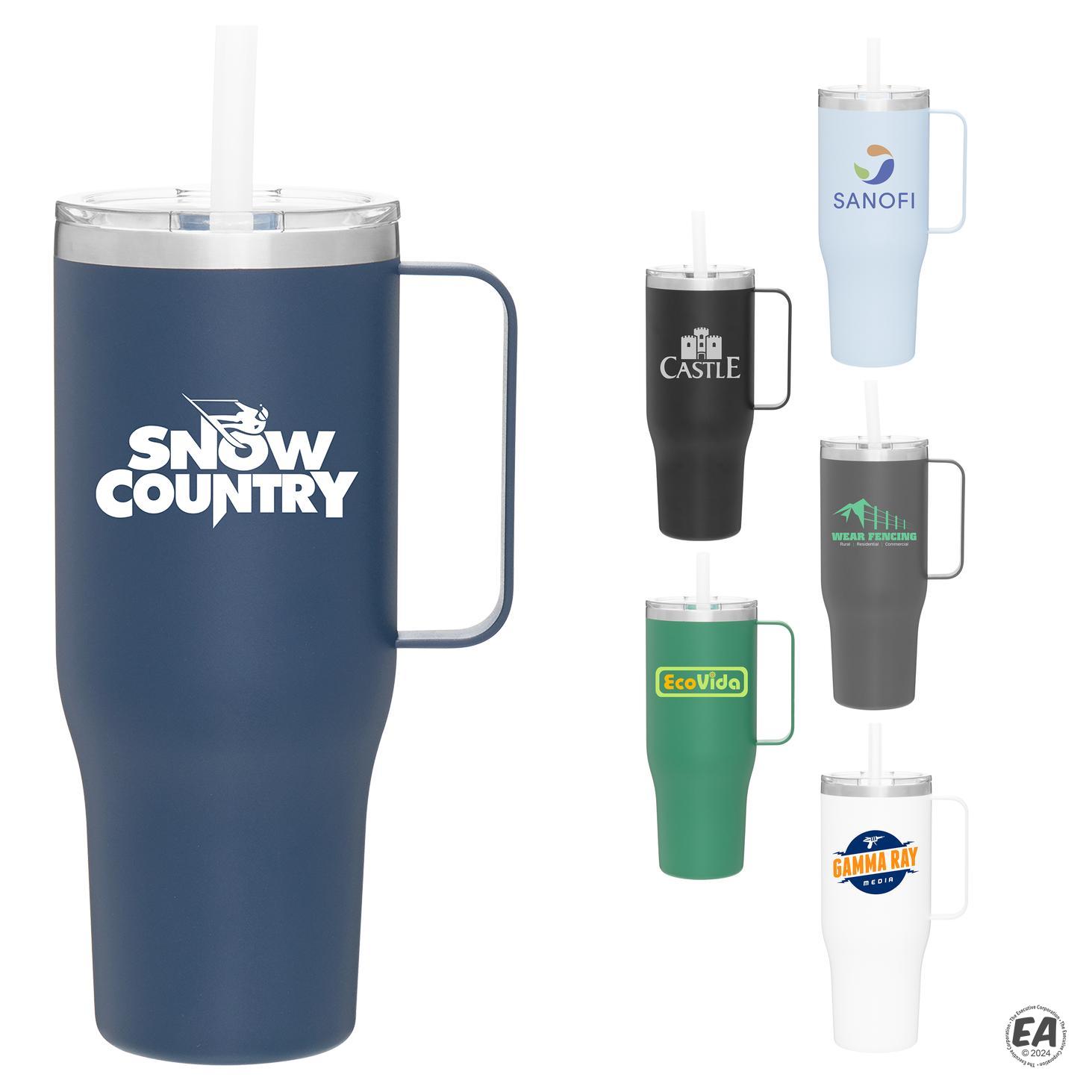 Promotional 40 oz Denali Stainless Steel Tumbler | Customized Travel ...