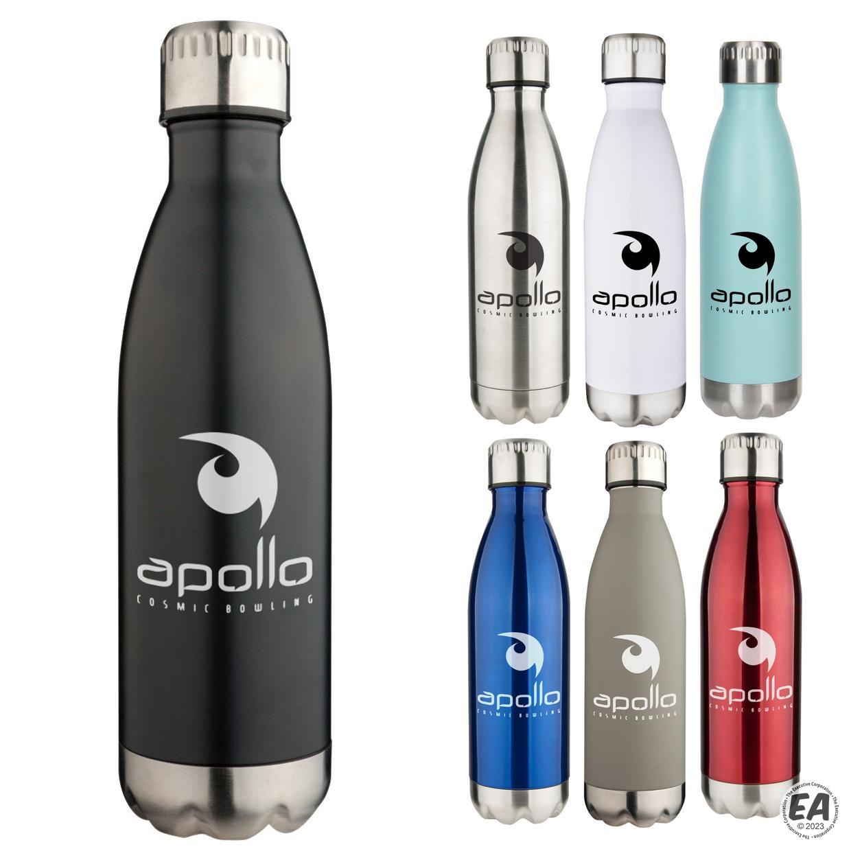 17 oz. Double Wall Stainless Steel Vacuum Bottle - Item #BTL611 -   Custom Printed Promotional Products