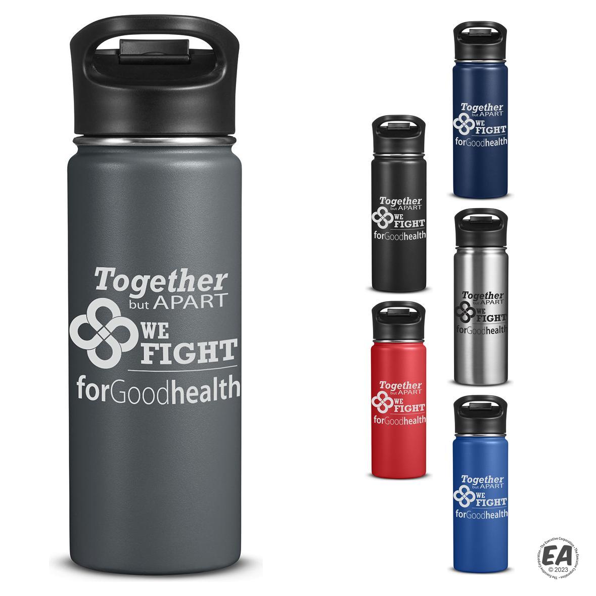 Promotional Columbia (R) Double-Wall Vacuum Bottle With Sip-Thru with your  logo