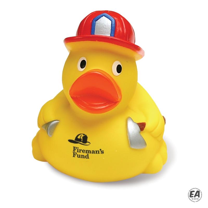 Branded Fireman Rubber Duck Customized Rubber Ducks Promotional