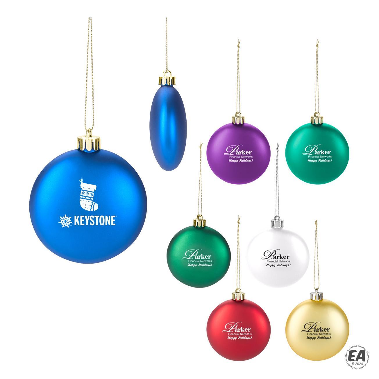 Promotional Round Disk Christmas Ornament | Customized Ornaments ...