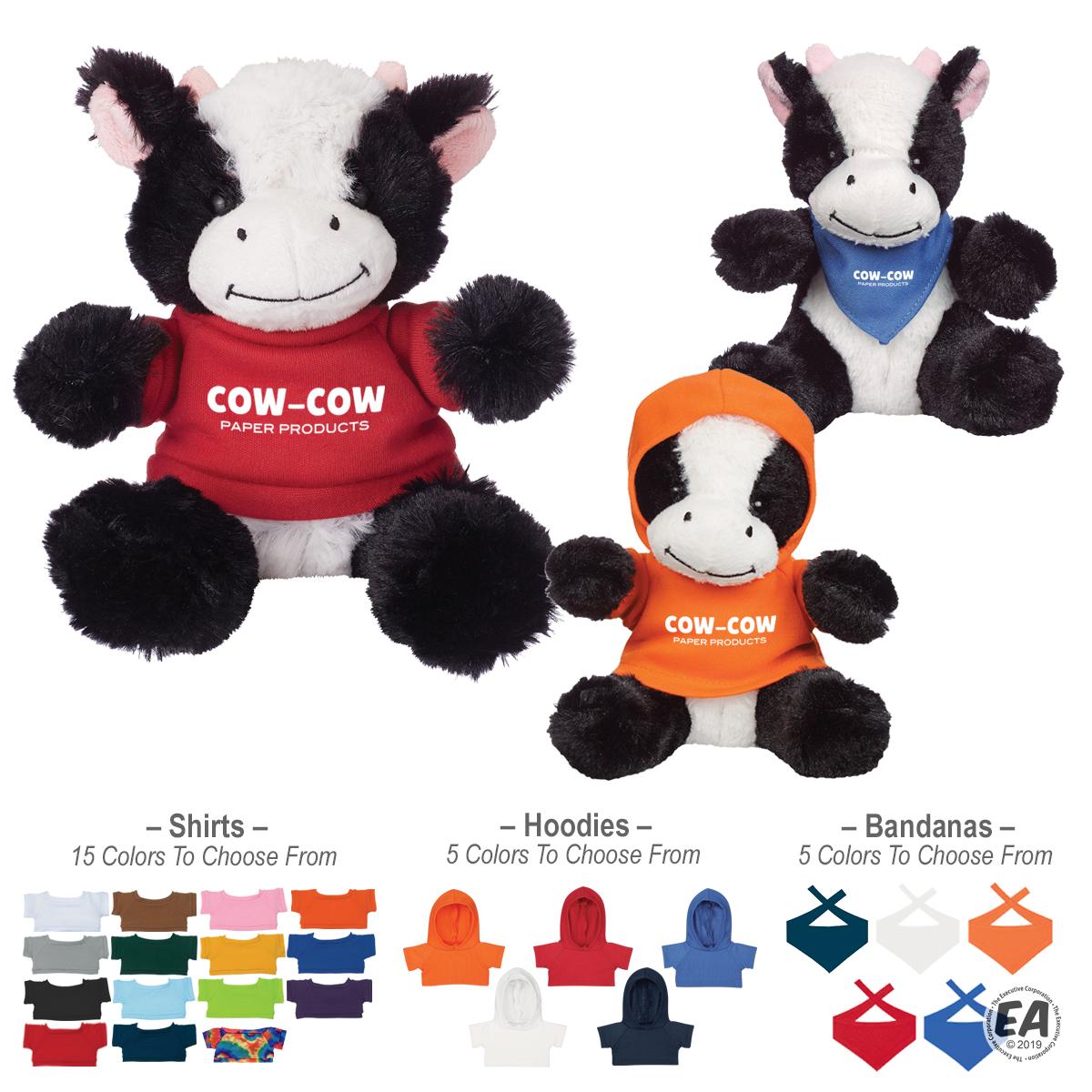 animal adventure stuffed cow