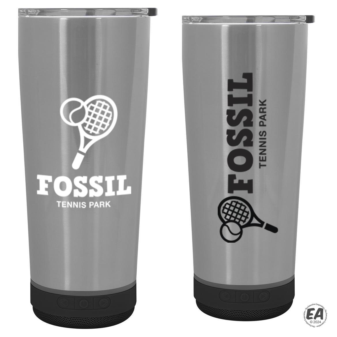 Promotional 18 oz. Stainless Steel Tumbler with Speaker