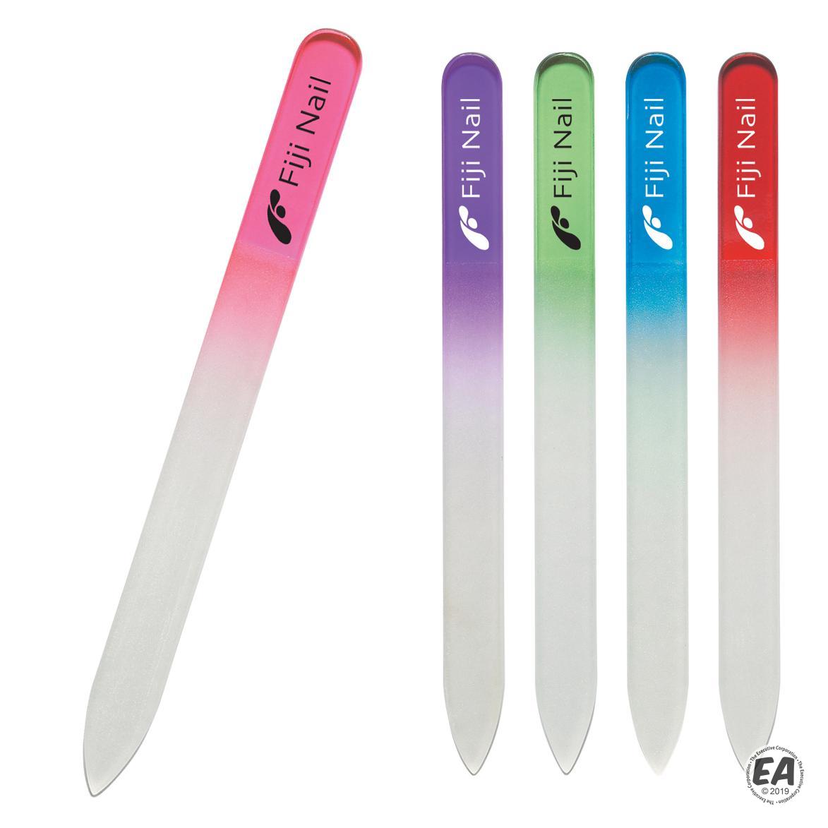 Promotional Glass Nail File in Sleeve | Customized Manicure Sets ...