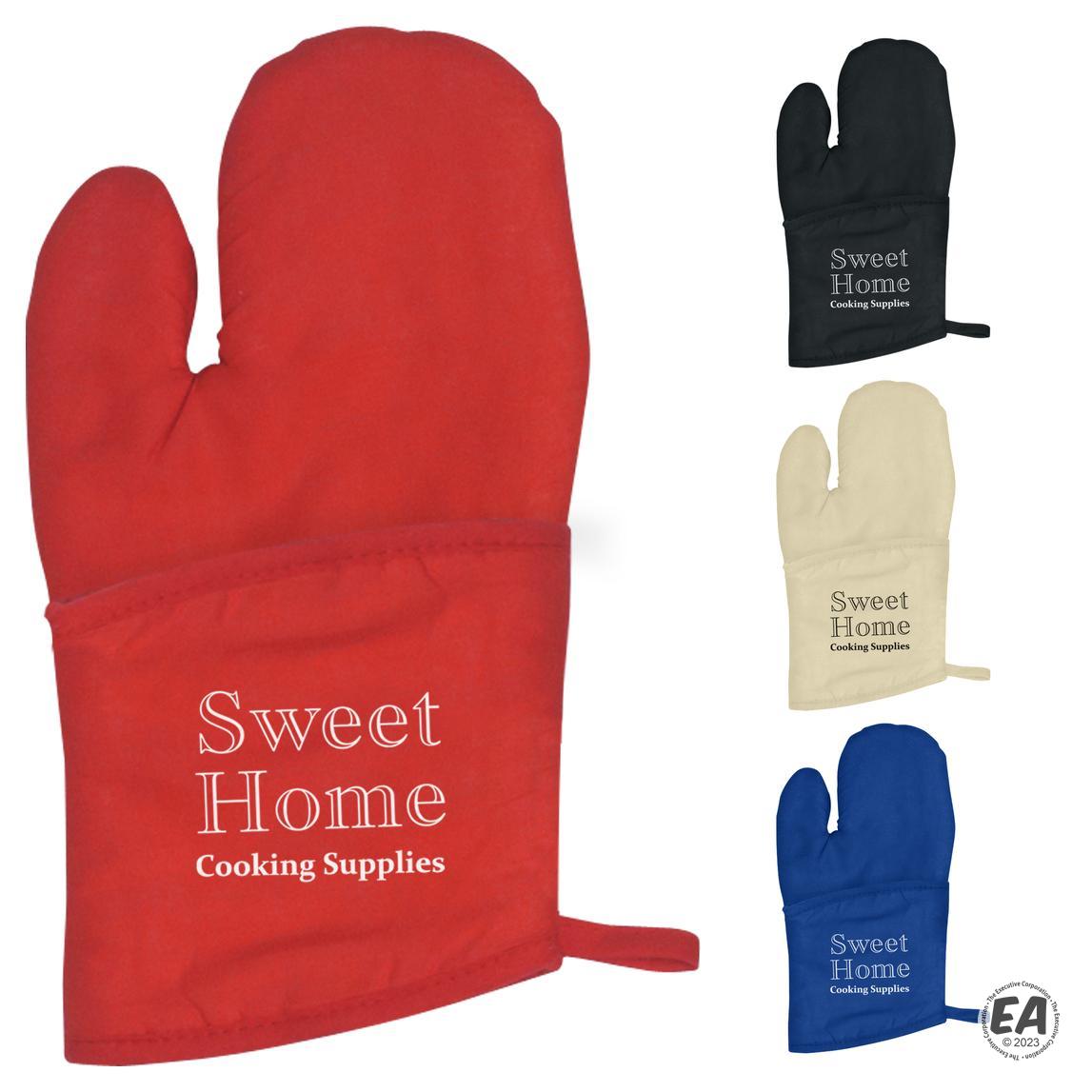 Promotional Mitt  Custom Quilted Oven Mitt