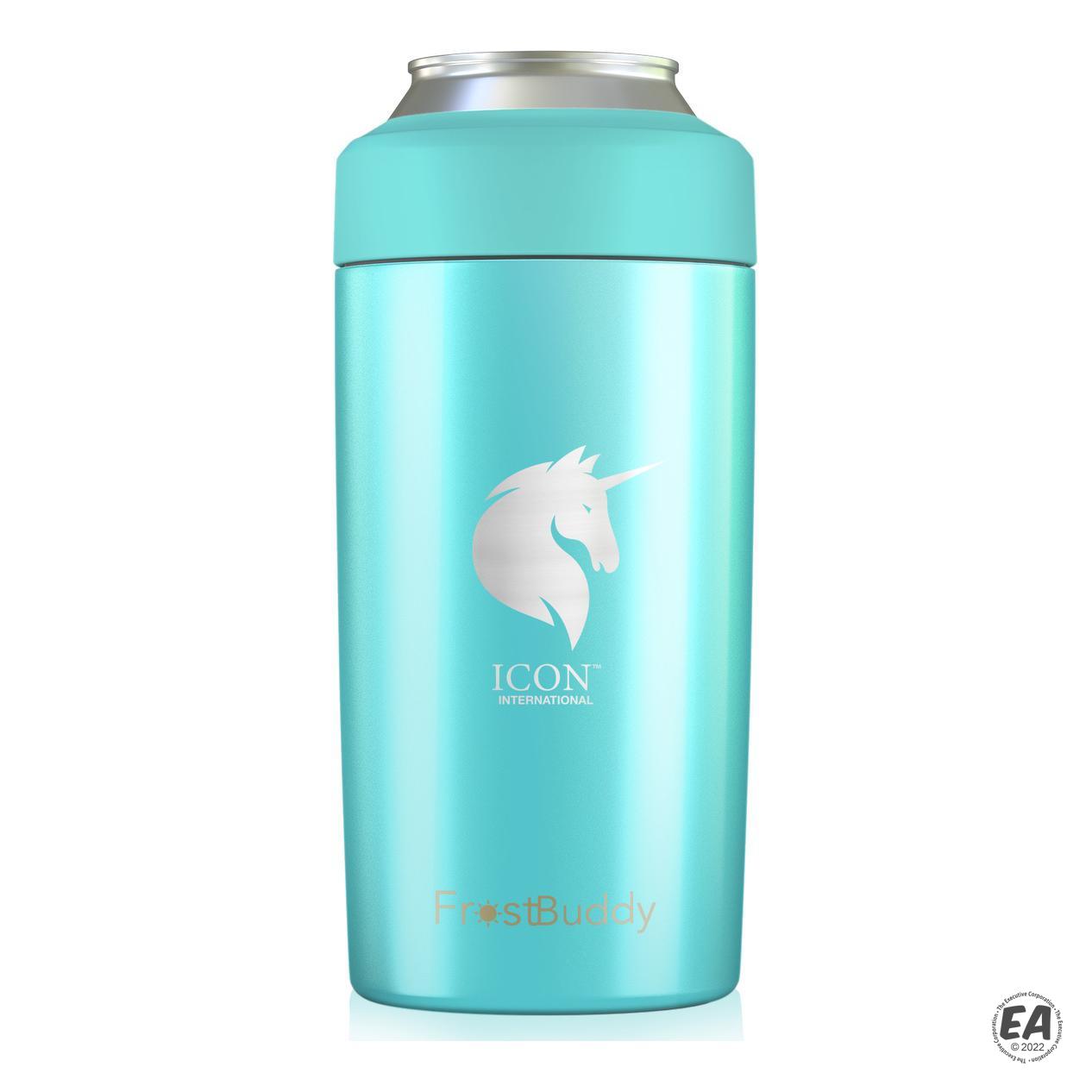 Customized Frost Buddy Universal Buddy 2.0 - Aqua, Promotional Can Coolers