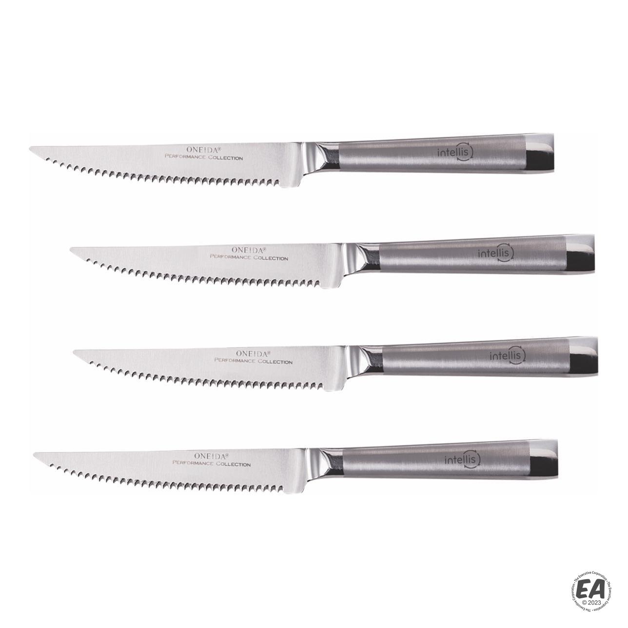 Oneida Performance 4 Piece Stainless Steel Steak Knives