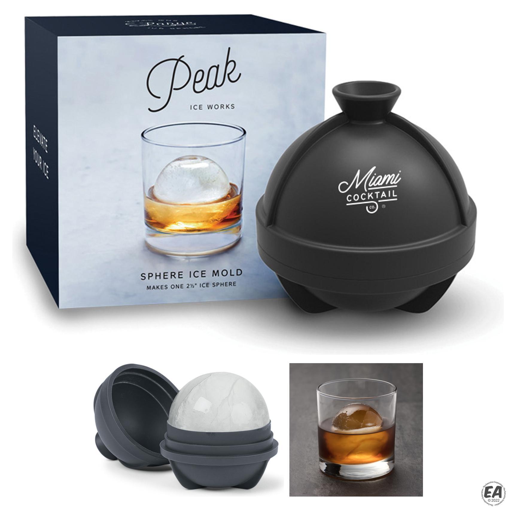 Peak Single Sphere Ice Mold