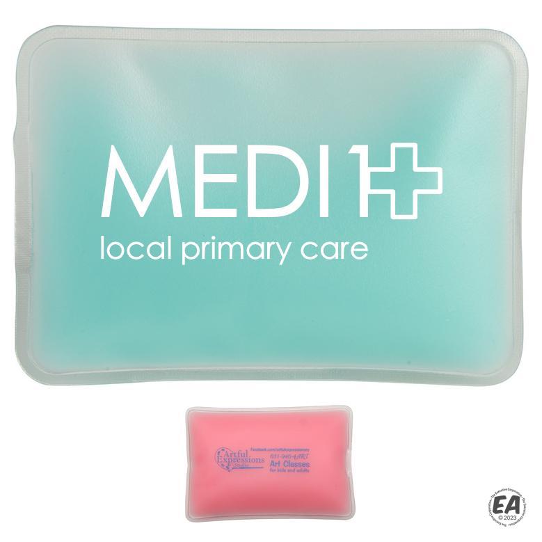 Promotional Opaque Rectangle Chill Gel Ice Pack Customized Hot Cold