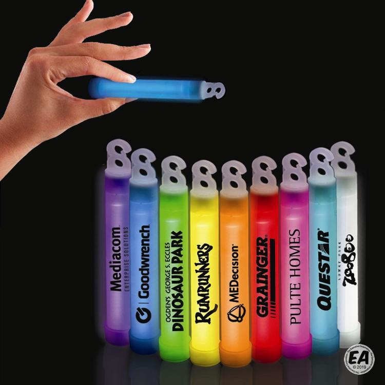 4 Inch Promotional Logo Classic Glow Light Sticks