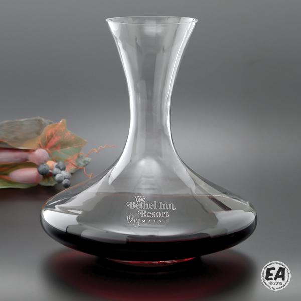 Customized 68 oz. Crescendo Decanter Promotional Decanters Custom