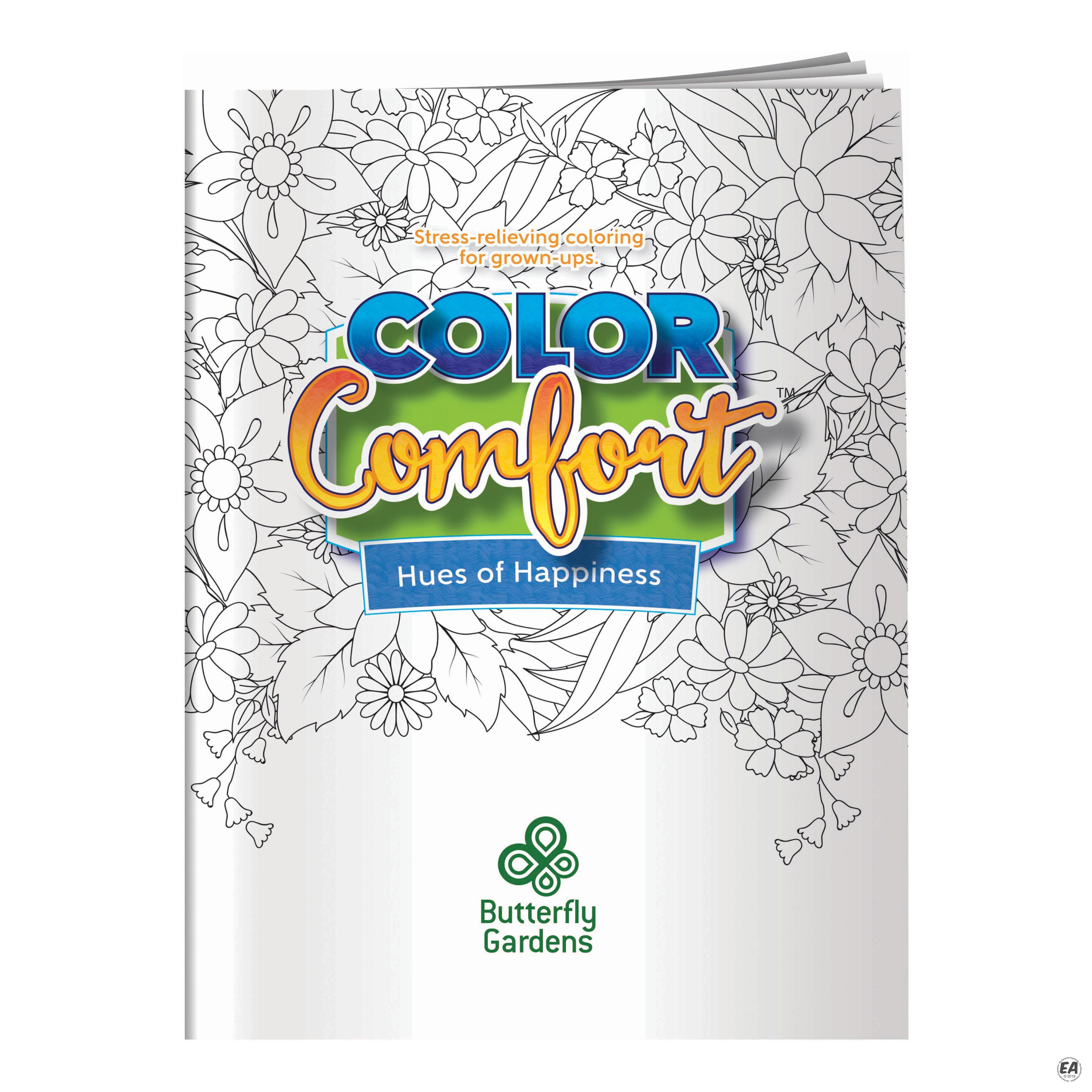 Customized Adult Coloring Book Promotional Coloring Books Branded