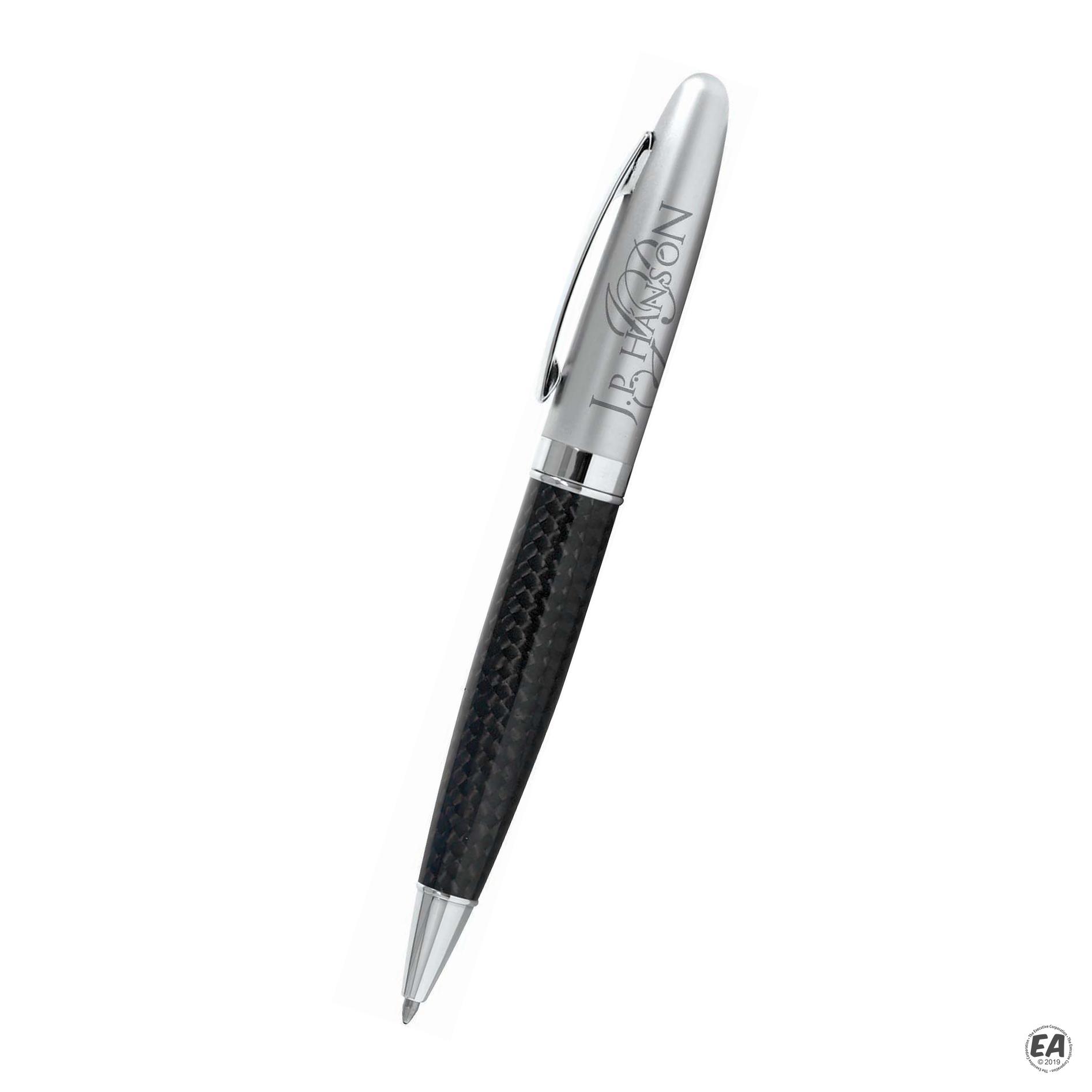 Customized BIC Carbon Fiber Twist Pen | Promotional Executive Pens ...