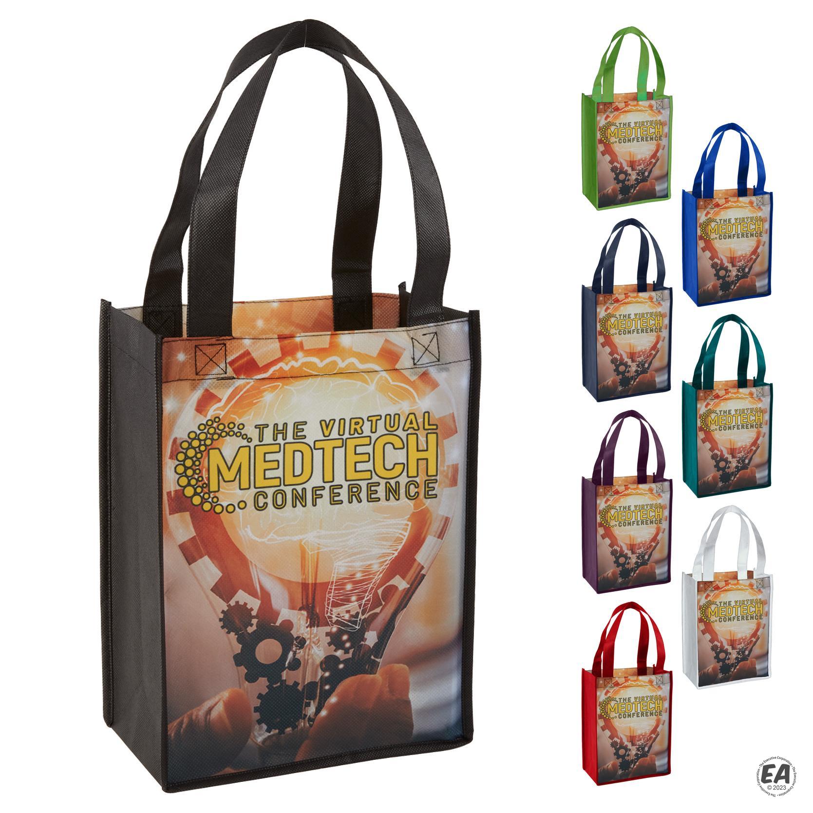 Promotional Sublimated Payson Non Woven Mini Tote 2 Sided